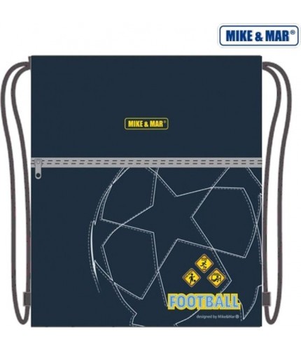 Мешок для обуви Mike&Mar Shoes Bag Футбол темно-синий- фото №1