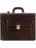 Кожаный портфель Tuscany Leather Roma TL141349 Темно-коричневый - фото №1