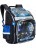 Ранец с космическим принтом Grizzly RA-677-3 Черный - голубой - фото №2