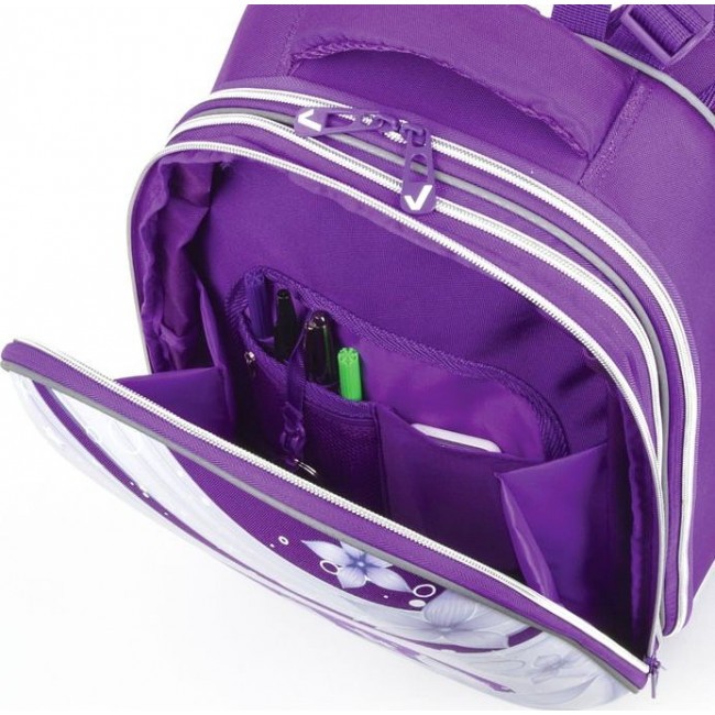 Школьный ранец Brauberg Extra Цветы (фиолетовый) - фото №11