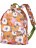 Рюкзак Nosimoe 003-02D Цветы оражевый - фото №1