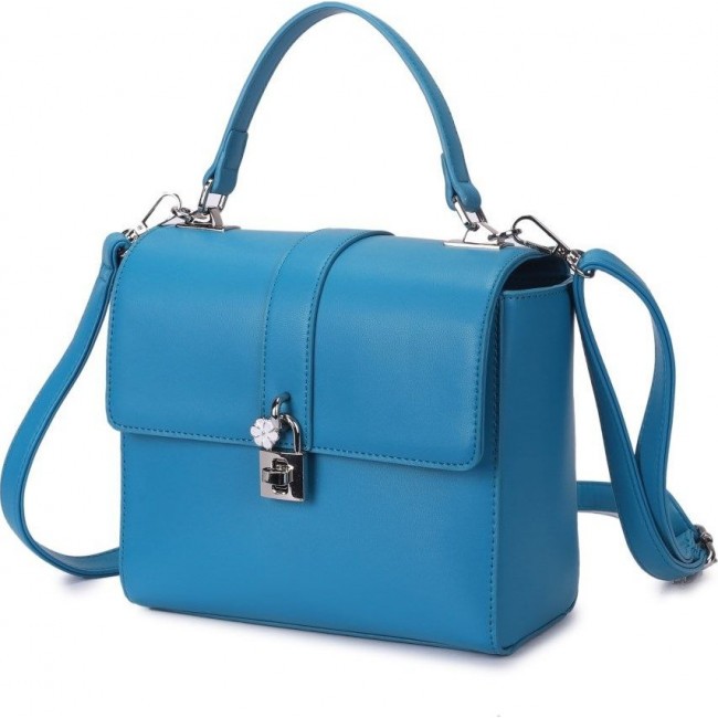 Женская сумка OrsOro DW-861 Сине-зеленый - фото №2