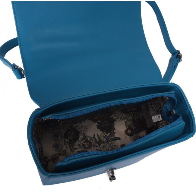 Женская сумка OrsOro DW-861 Сине-зеленый - фото №4