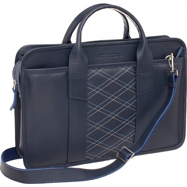 Мужская сумка Lakestone Marion Темно-синий - фото №2