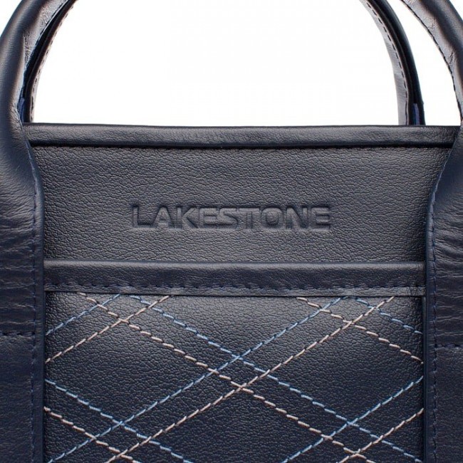 Мужская сумка Lakestone Marion Темно-синий - фото №7
