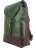 Рюкзак Sofitone RM 002 luxe N7-L8 Зеленый - Коричневый - фото №2