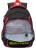 Рюкзак школьный Grizzly RB-152-3 черный-красный - фото №6