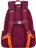 Рюкзак школьный Grizzly RG-262-1 бордовый-оранжевый - фото №3