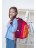 Рюкзак школьный Grizzly RG-262-1 бордовый-оранжевый - фото №15