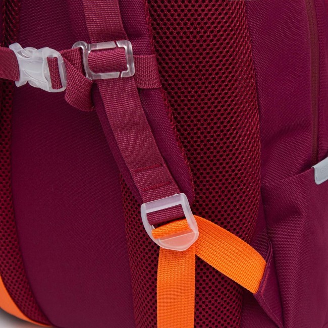 Рюкзак школьный Grizzly RG-262-1 бордовый-оранжевый - фото №8