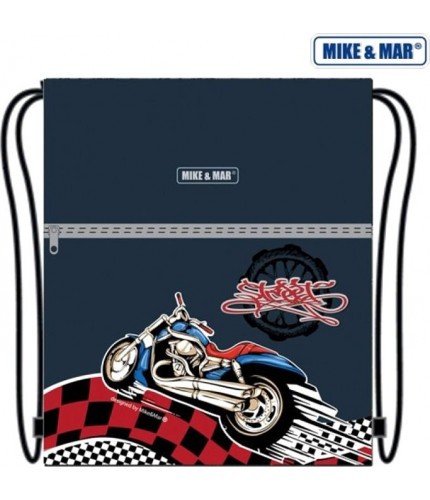 Мешок для обуви Mike&Mar Shoes Bag Мото темно-синий- фото №1