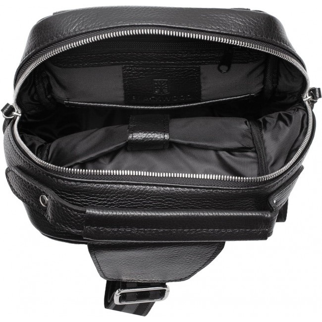 Однолямочный рюкзак Blackwood Calton Black Черный - фото №5