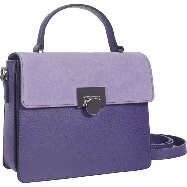 Женская сумка BRIALDI Agata (Агата) relief purple - фото №1