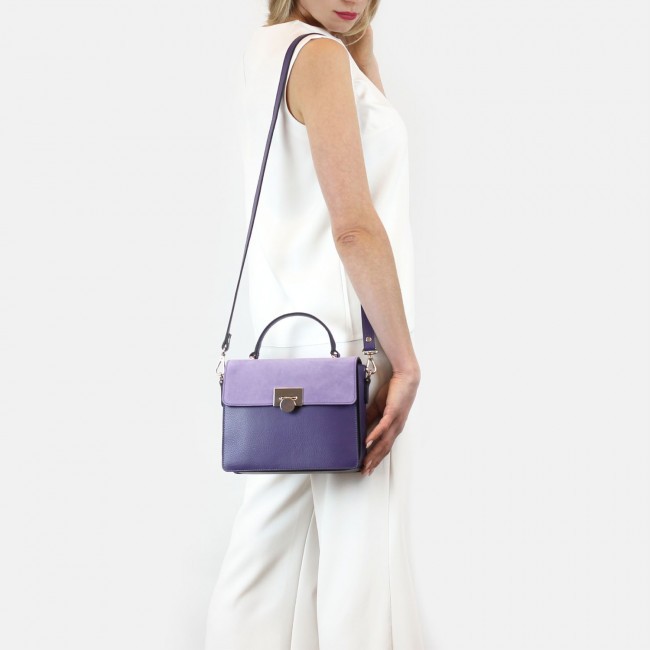 Женская сумка BRIALDI Agata (Агата) relief purple - фото №9