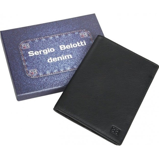 Обложка для паспорта Sergio Belotti 2464-02 Черный - фото №1