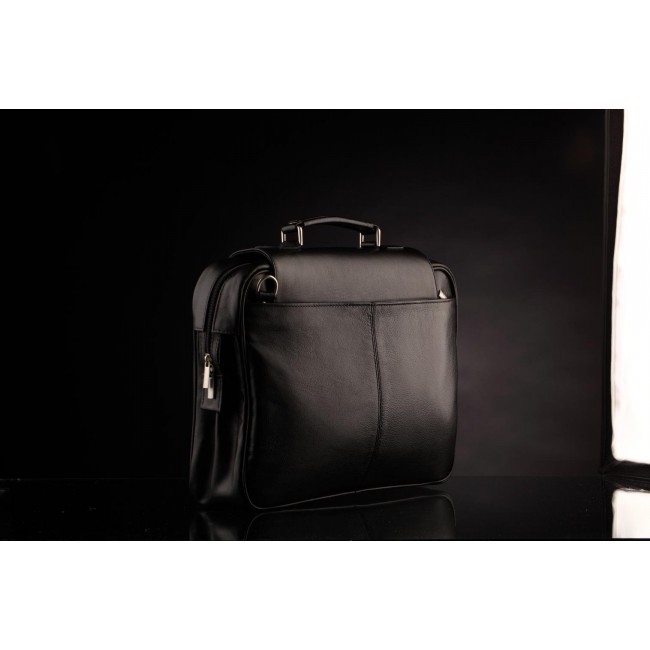 Мужская сумка Brialdi Tivoli Черный - фото №12
