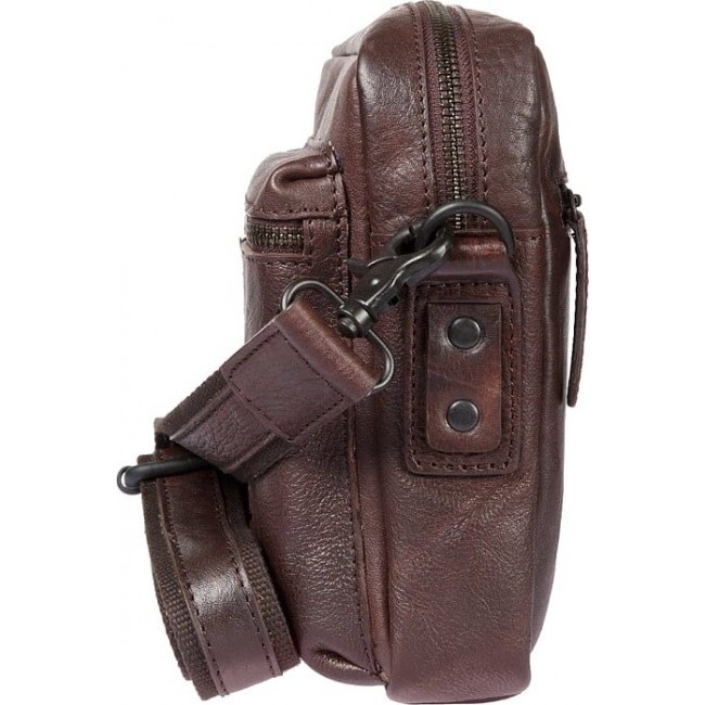 Мужская сумка Gianni Conti 1132345 Тёмно-коричневый - фото №2