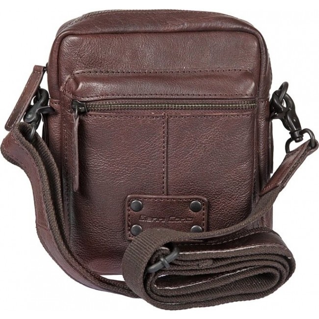 Мужская сумка Gianni Conti 1132345 Тёмно-коричневый - фото №4