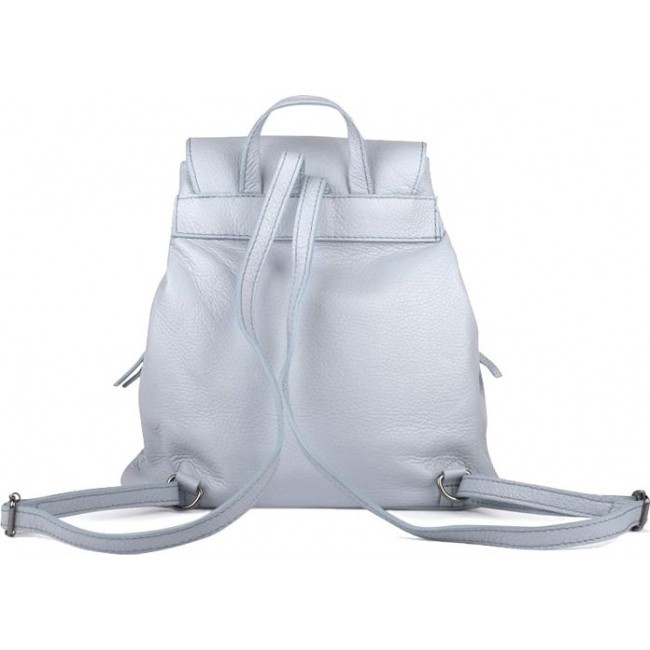 Женский рюкзак из кожи Ula Leather Country R9-003 Голубой - фото №4