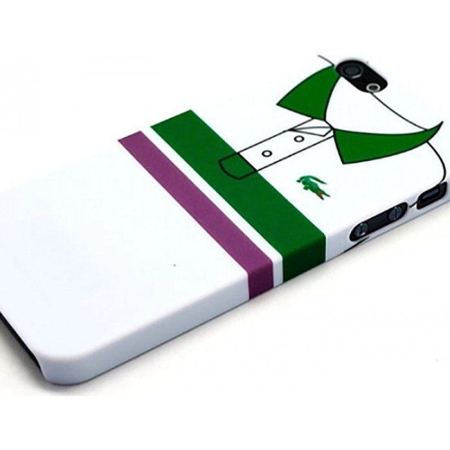Чехол для iphone Kawaii Factory Чехол для iPhone 5/5s серия "Sports shirt" Green & purple stripes - фото №3
