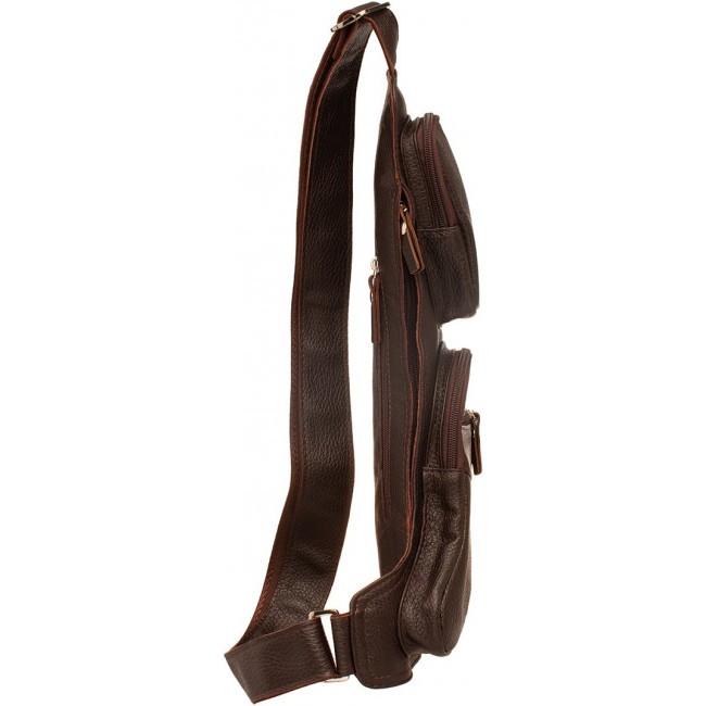 Однолямочный рюкзак Blackwood Oban Brown Коричневый - фото №4