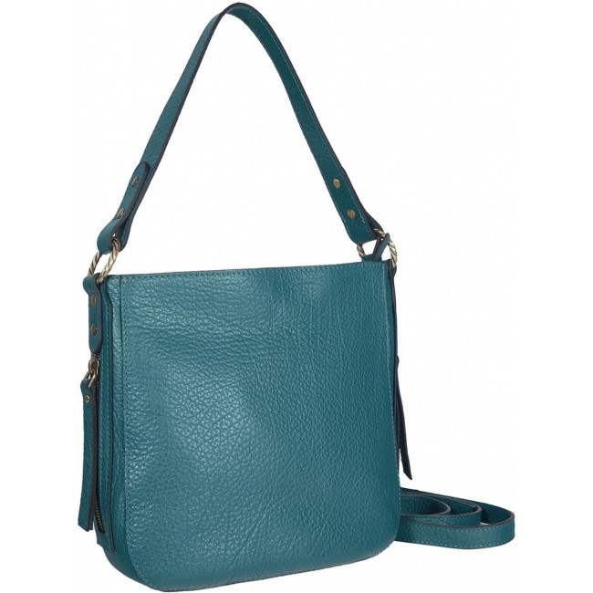 Сумка-шопер BRIALDI Dora (Дора) bison turquoise - фото №1