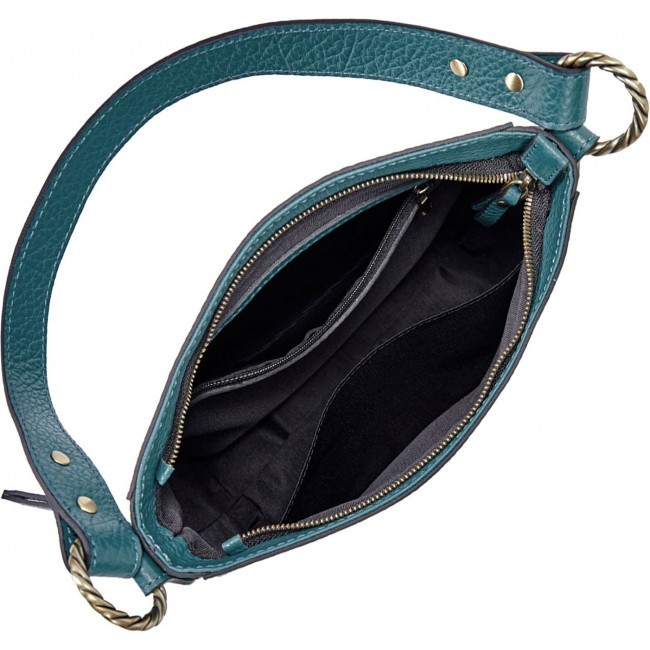 Сумка-шопер BRIALDI Dora (Дора) bison turquoise - фото №4