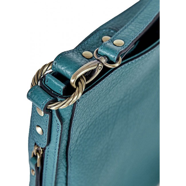 Сумка-шопер BRIALDI Dora (Дора) bison turquoise - фото №12