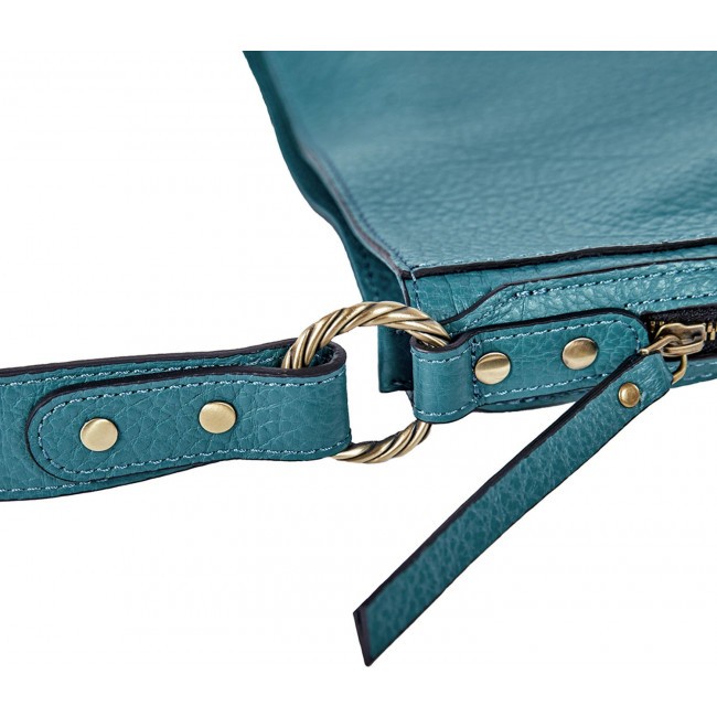 Сумка-шопер BRIALDI Dora (Дора) bison turquoise - фото №13