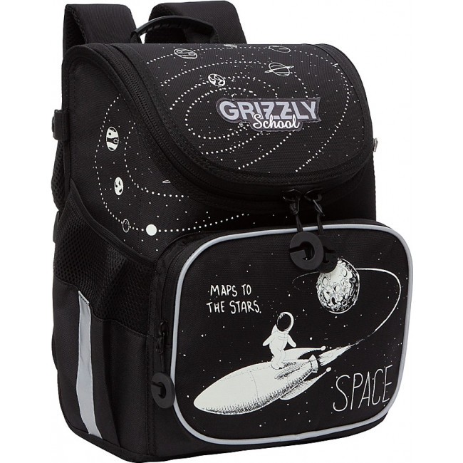 Рюкзак Grizzly RAl-195-1 черный - фото №2