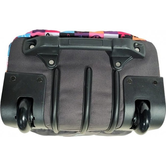 Ранец для школы на колесах Explore 21022 Фиолетовый  в клетку - фото №7