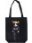Эко-сумка шоппер Kawaii Factory Мишки в черном - фото №1