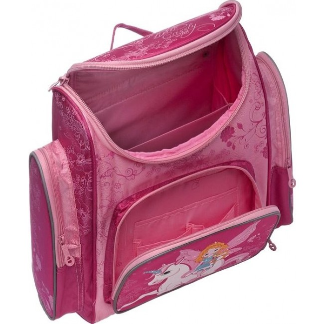 Рюкзак Grizzly RA-332-9 Принцесса бабочка фуксия - розовый - фото №4