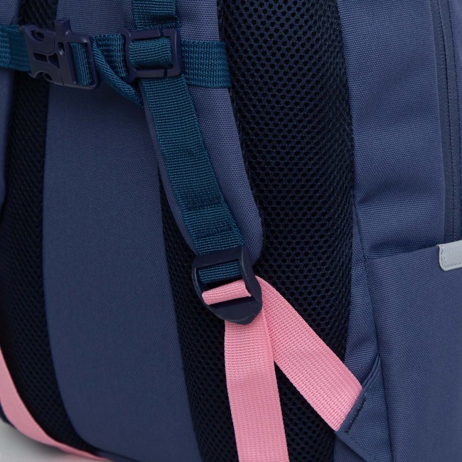 Рюкзак школьный Grizzly RG-262-1 синий-розовый - фото №8