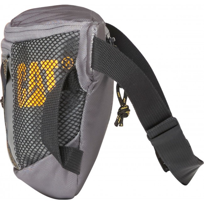 Сумка поясная Caterpillar The Sixty Bum Bag XL Антрацит - фото №2