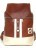 Рюкзак из натуральной кожи Sofitone RM 002 B5/A4 Светлый рыжий-Бежевый - фото №1