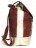 Рюкзак из натуральной кожи Sofitone RM 002 B5/A4 Светлый рыжий-Бежевый - фото №4
