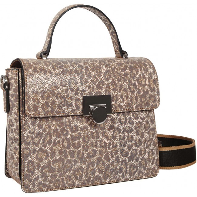Женская сумка BRIALDI Agata (Агата) velour leopard - фото №1