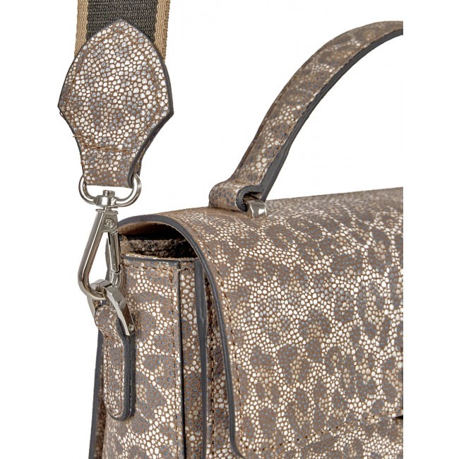 Женская сумка BRIALDI Agata (Агата) velour leopard - фото №11