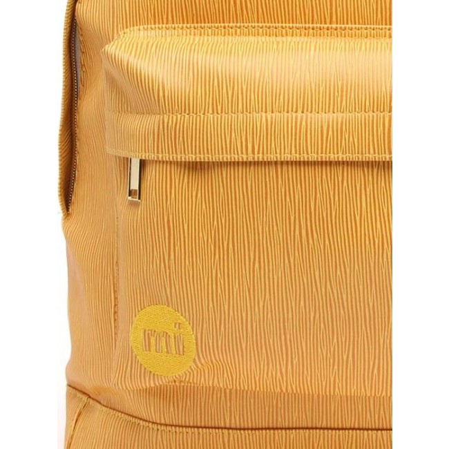 Рюкзак Mi-Pac Premium Wood Grain Желтый - фото №3