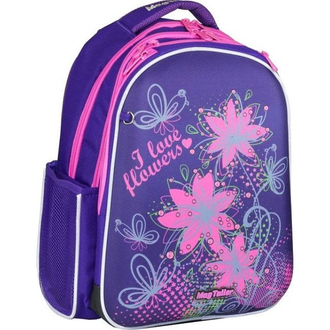 Рюкзак Mag Taller  Stoody с наполнением Цветы (фиолетовый) - фото №3