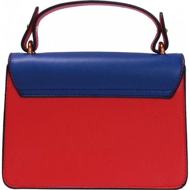 Женская сумка OrsOro DS-815 Синий, Красный - фото №3