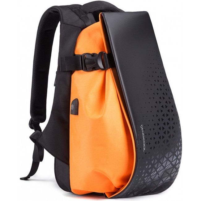 Рюкзак Tangcool TC701-1 Черный/оранжевый 15.6 - фото №1