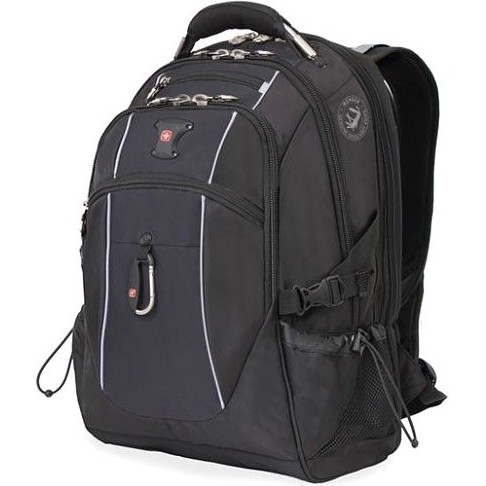 Мужской рюкзак для города Wenger 6677204410 Черный - Серый - фото №1