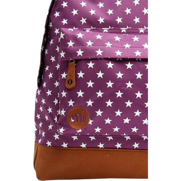 Рюкзак Mi-Pac Backpack Фиолетовый со звездами - фото №3