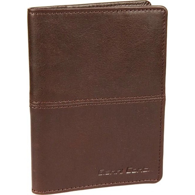 Обложка для паспорта Gianni Conti 1137455E Темно-коричневый - фото №1