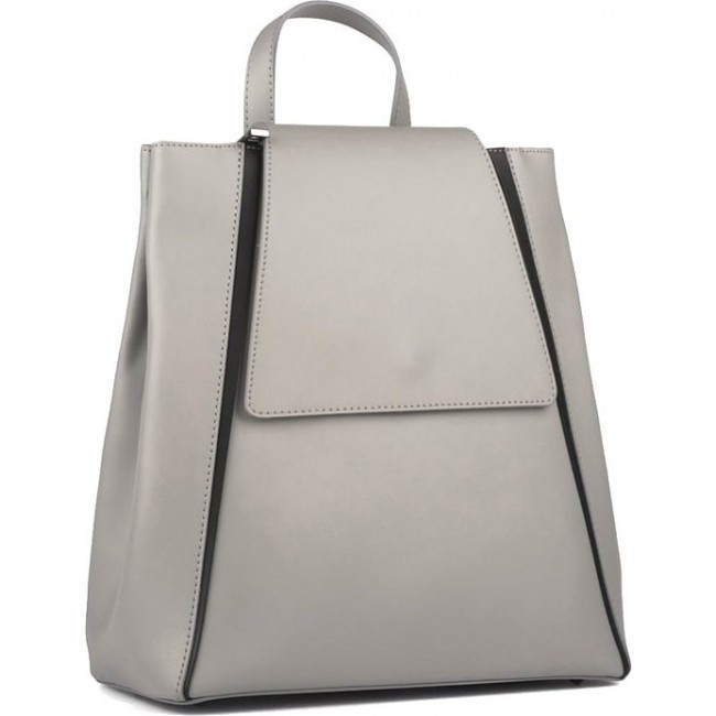 Женский рюкзак из кожи Ula Leather Country R9-004 Серый - фото №2