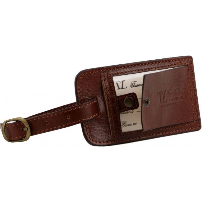 Дорожная кожаная сумка Tuscany Leather TL Voyager  большой размер TL141422 Коричневый - фото №9