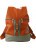 Рюкзак из натуральной кожи Sofitone RM 002 B4/D7 Терракотовый с Оливковым - фото №1