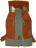 Рюкзак из натуральной кожи Sofitone RM 002 B4/D7 Терракотовый с Оливковым - фото №4